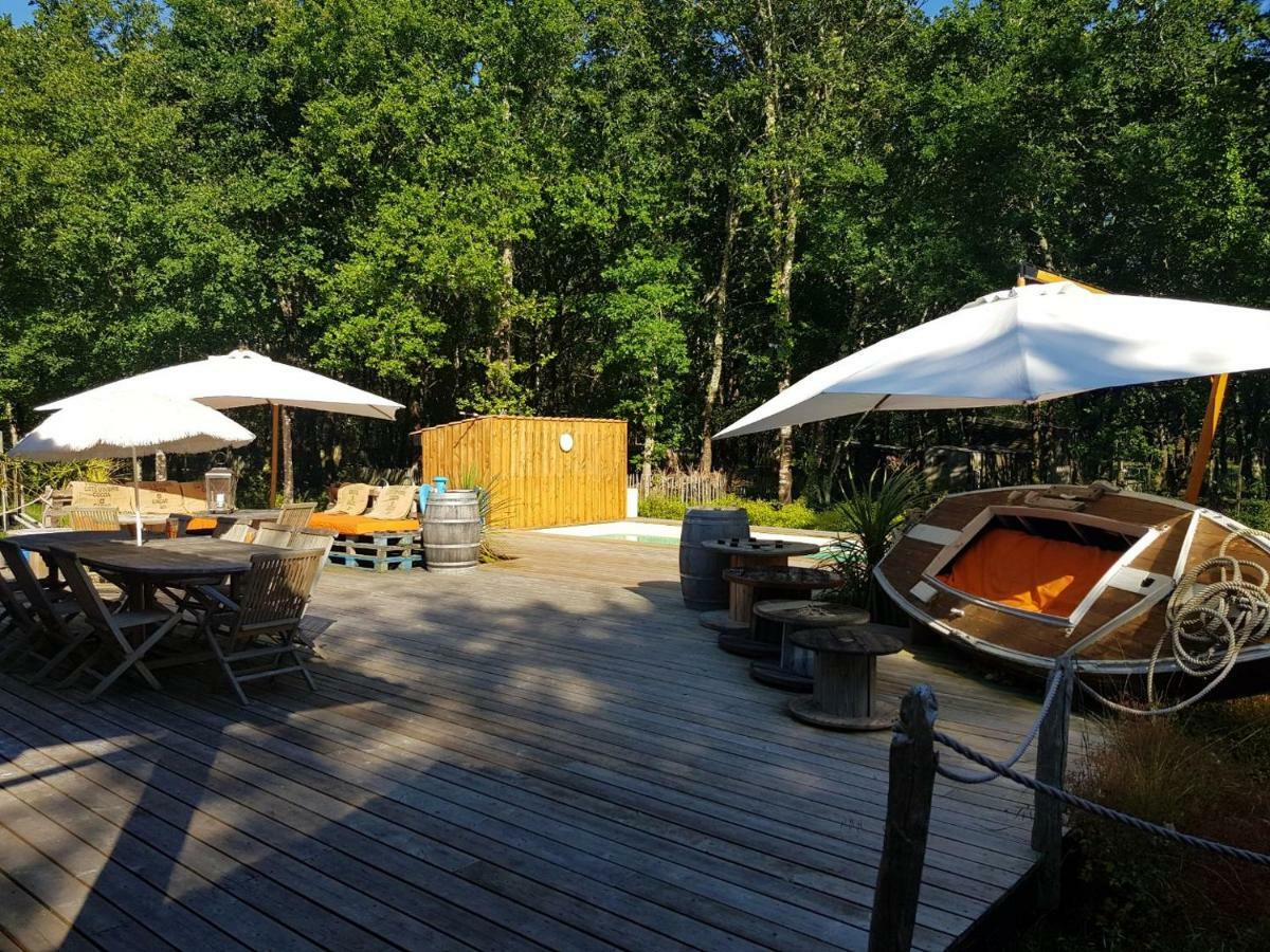 Au Bois Flotte Bed & Breakfast Hourtin Eksteriør bilde